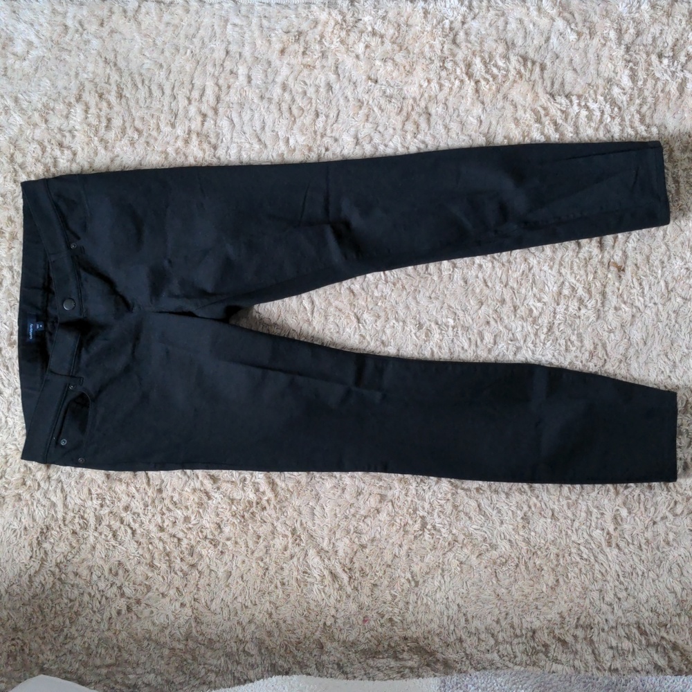 Gap black straight maternity pants